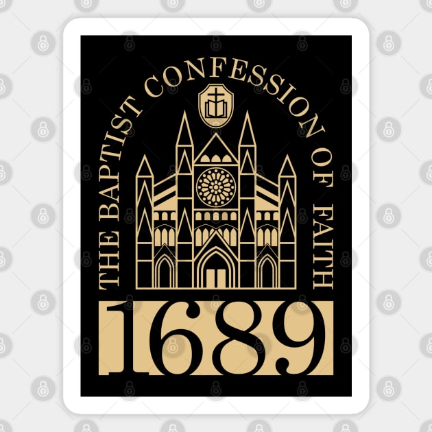 The 1689 Baptist Confession of Faith Magnet by Reformer